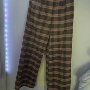 Plaid pants